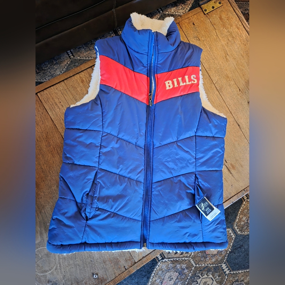 Bills Reversible Puffer Vest